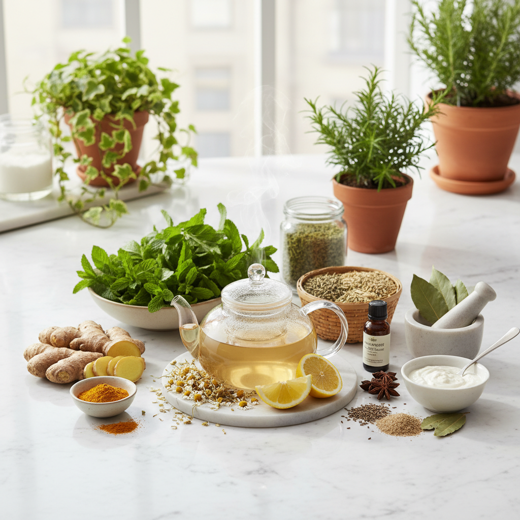 7 remèdes naturels pour les maux d'estomac