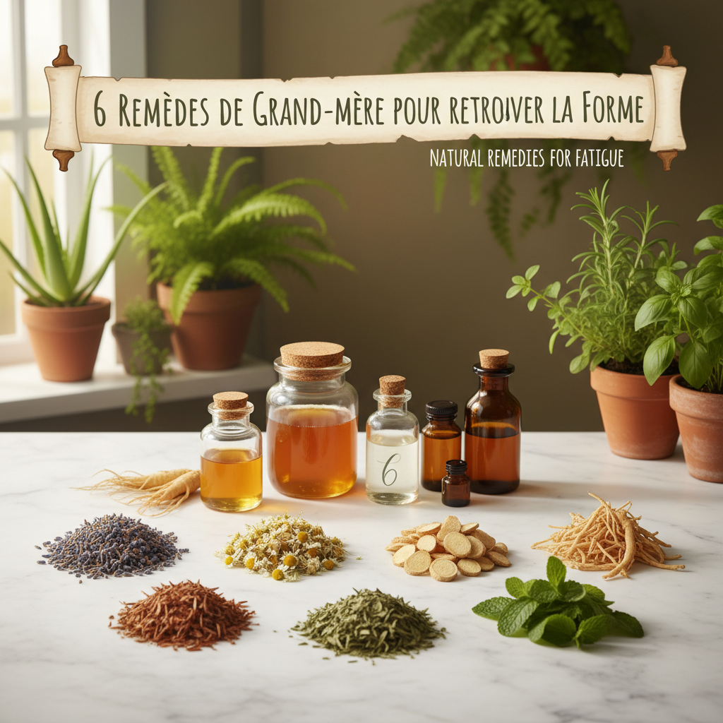 Fatigue : 6 remèdes de grand-mère pour retrouver la forme