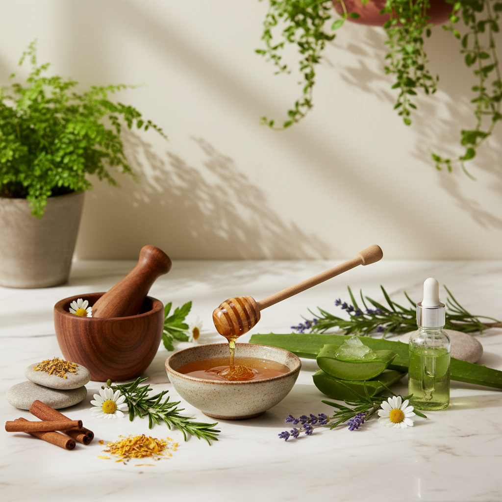 Remède de grand-mère contre les boutons sur la tête