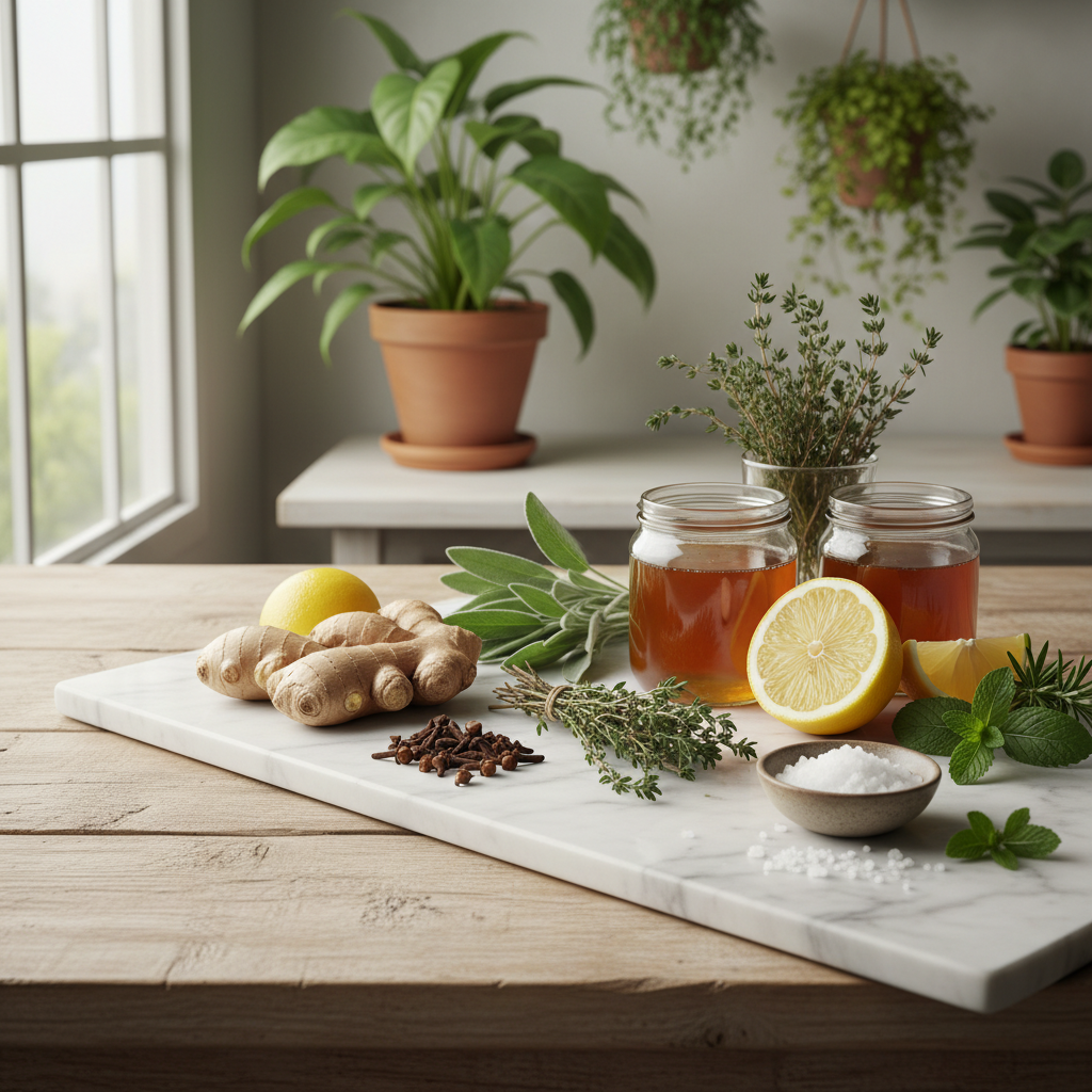 Remèdes naturels pour Remède de grand-mère contre l'angine et les maux de gorge