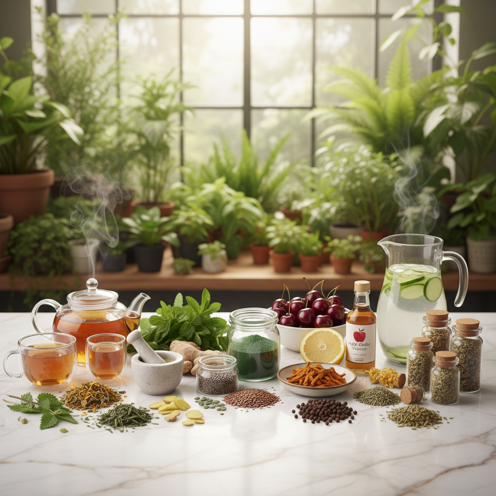 6 remèdes naturels pour faire baisser l'acide urique