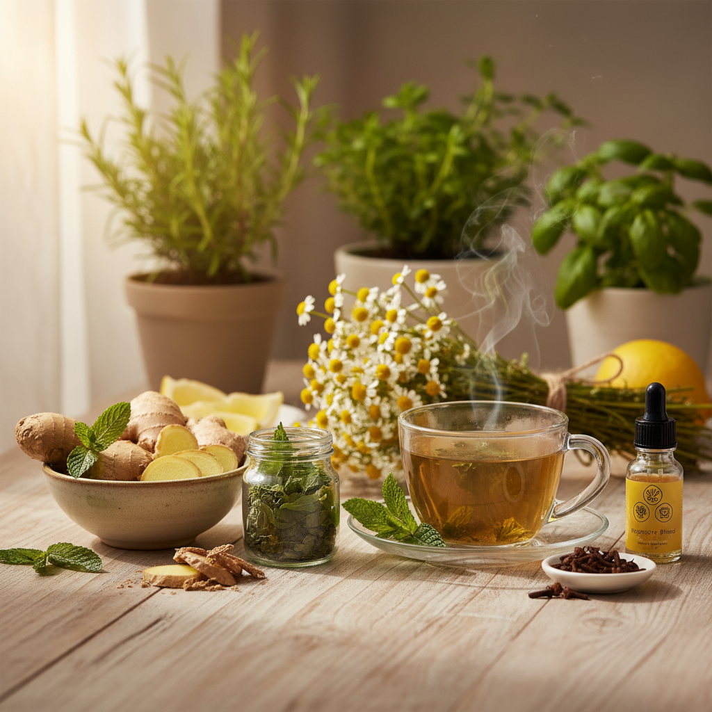 Remèdes naturels pour Nausées et vomissements : 5 remèdes de grand-mère efficaces