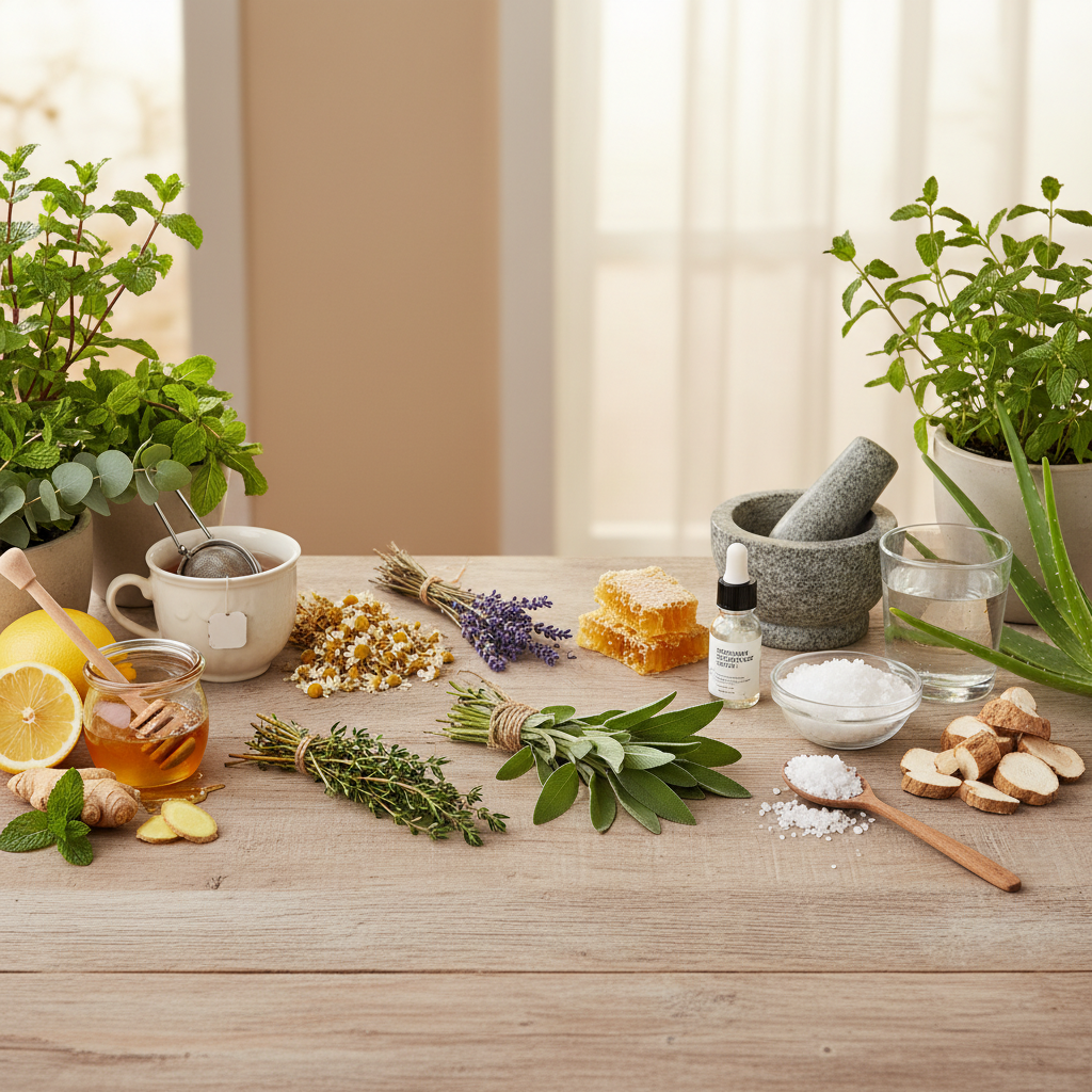 6 remèdes naturels pour soulager l'angine virale