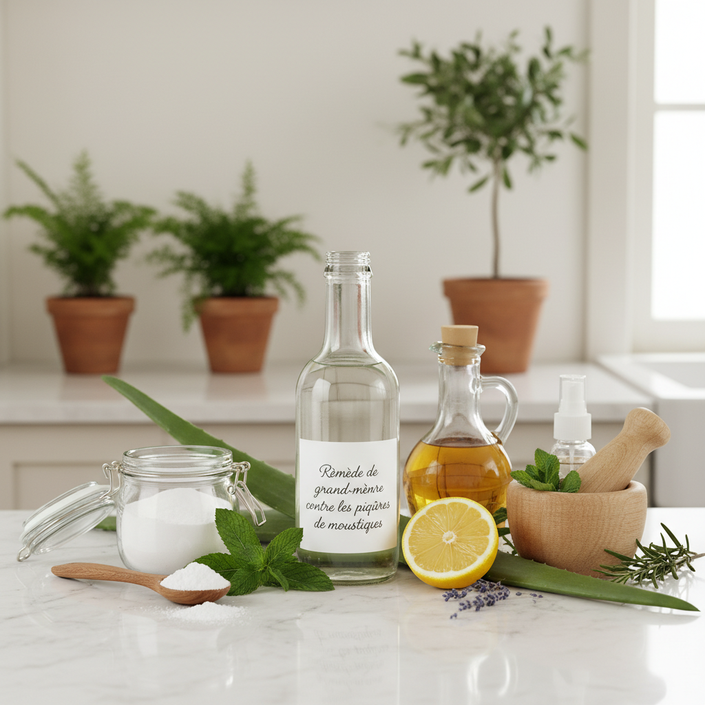 Remède de grand-mère contre les piqûres de moustiques