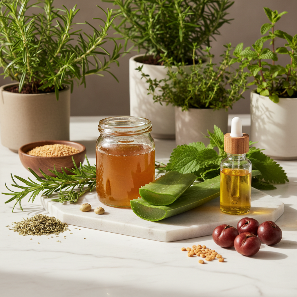 Remèdes naturels pour Comment freiner la perte de cheveux naturellement