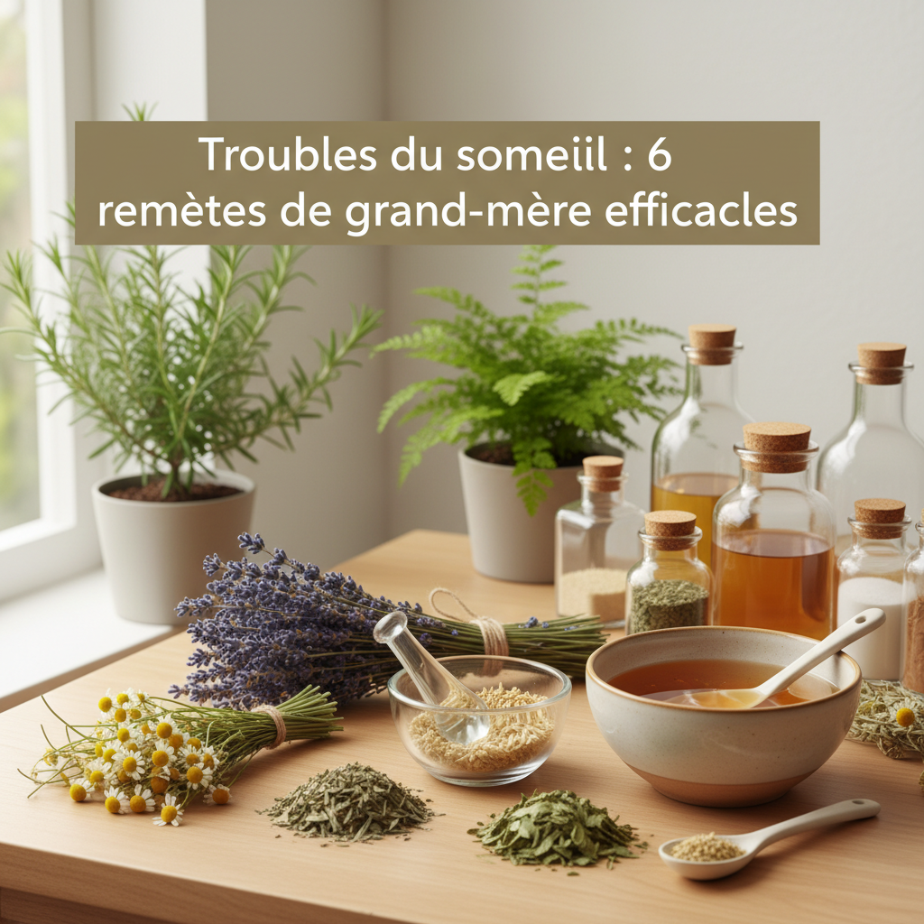 Remèdes naturels pour Troubles du sommeil : 6 remèdes de grand-mère efficaces