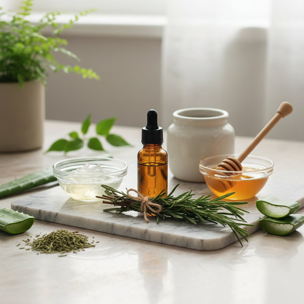 Remède de grand-mère contre la chute de cheveux au romarin