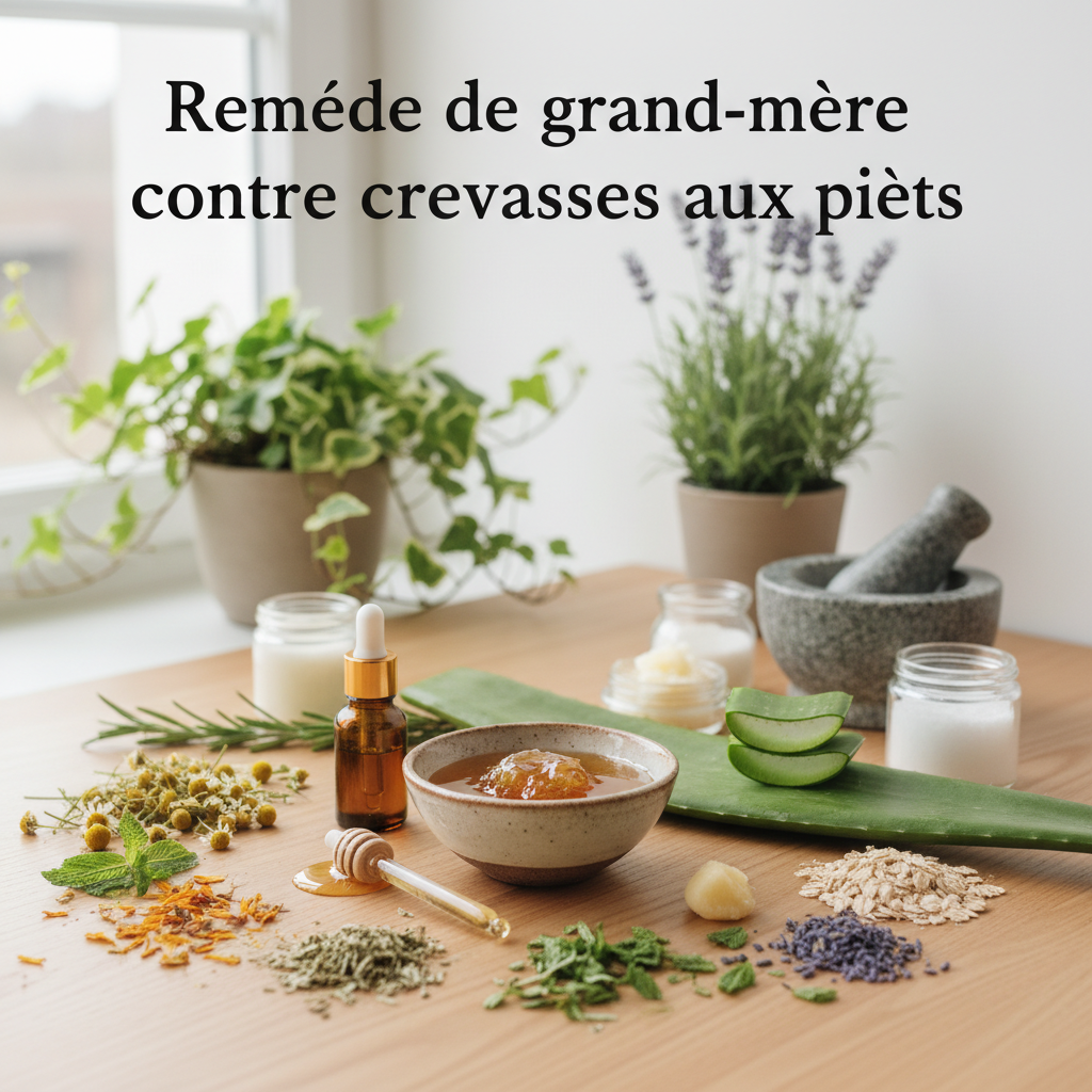 Remèdes naturels pour Remède de grand-mère contre les crevasses aux pieds