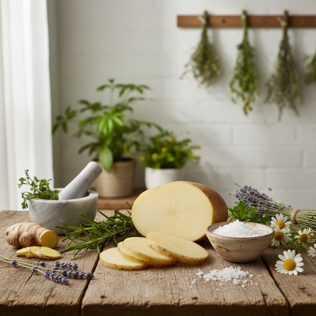 Remède de grand-mère contre les maux avec la pomme de terre