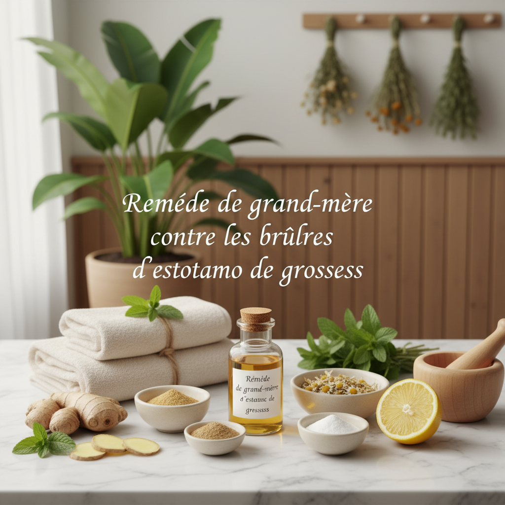 Remèdes naturels pour Remède de grand-mère contre les brûlures d'estomac de grossesse