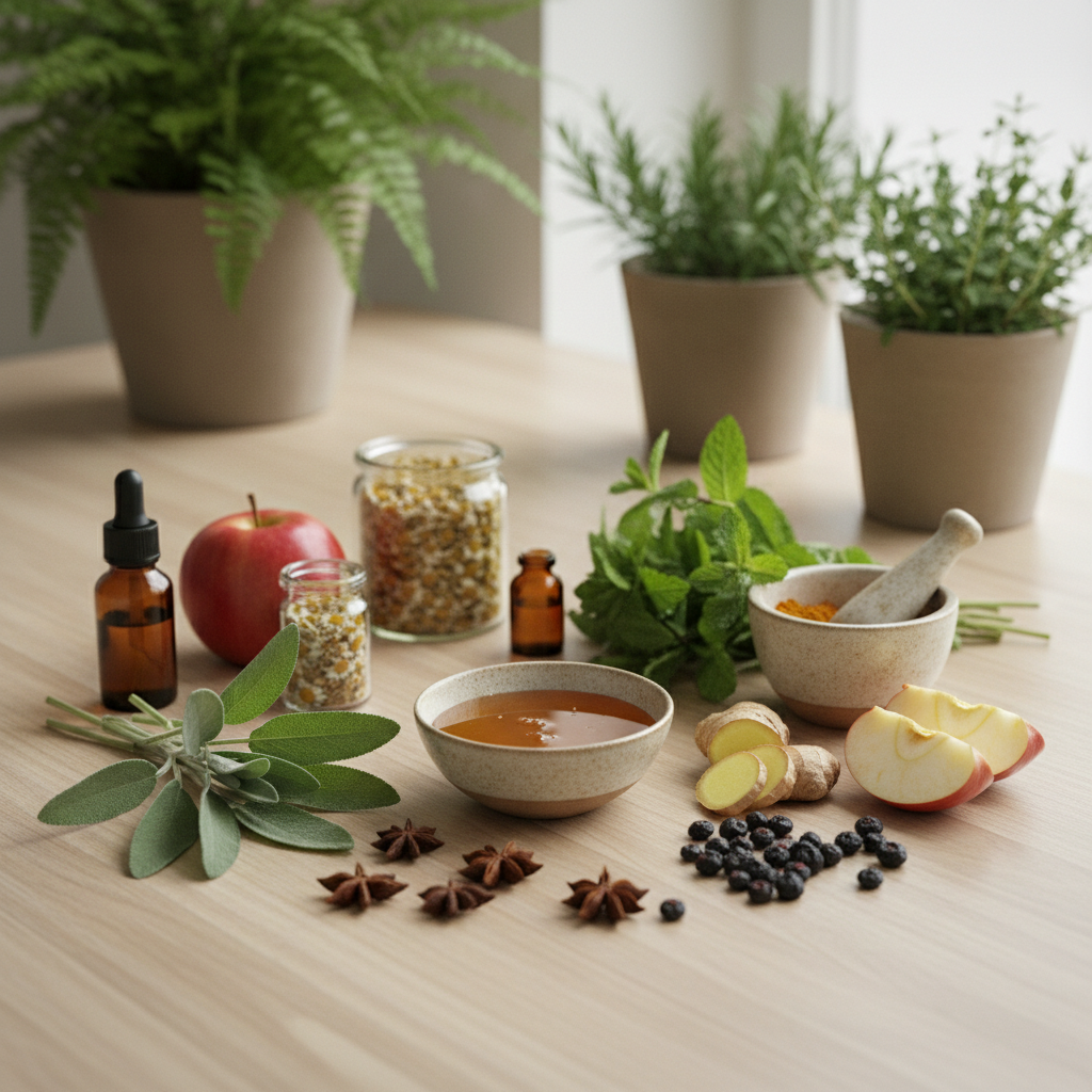 Remède de grand-mère contre l'allergie aux fruits et la gorge