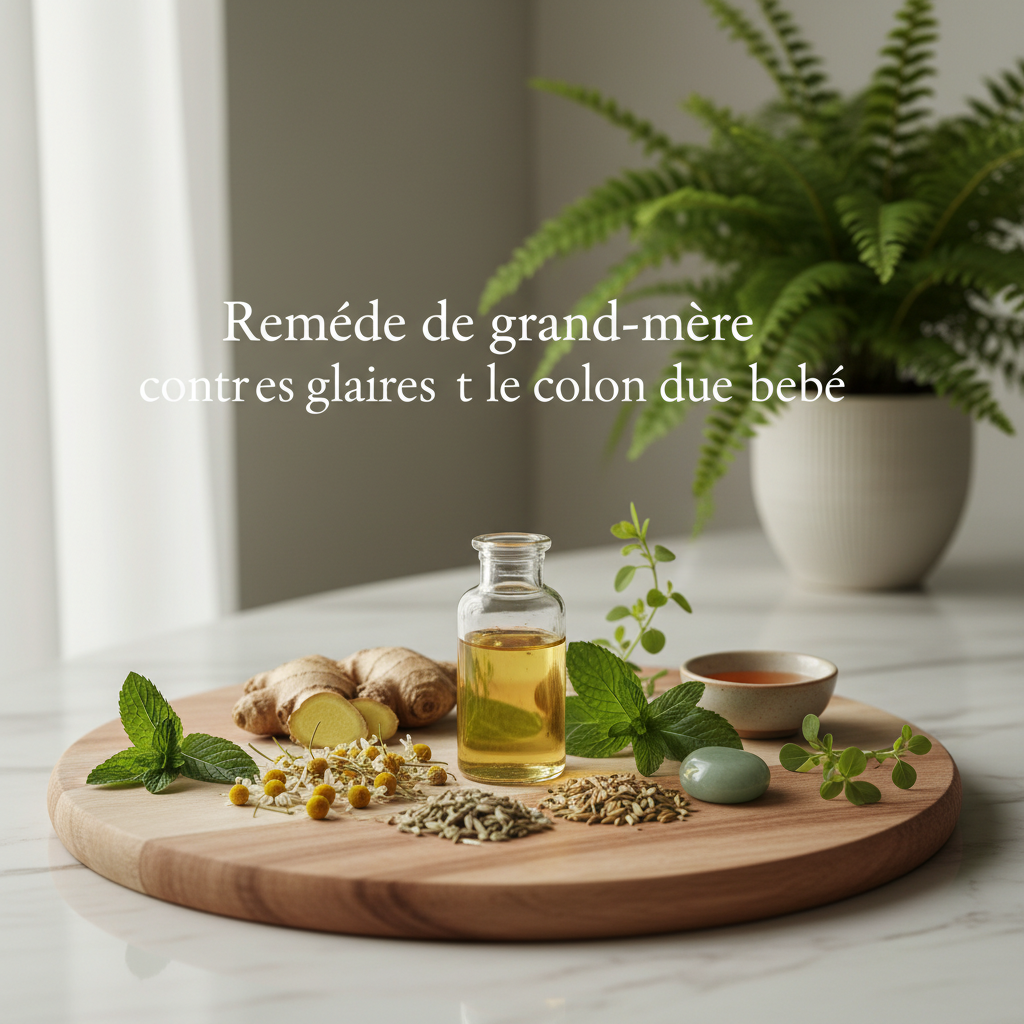 Remèdes naturels pour Remède de grand-mère contre les glaires et le colon du bébé