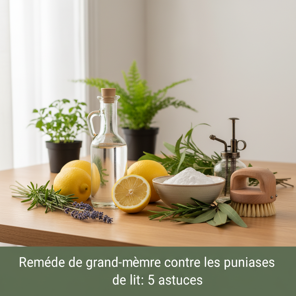 Remèdes naturels pour Remède de grand-mère contre les punaises de lit : 5 astuces