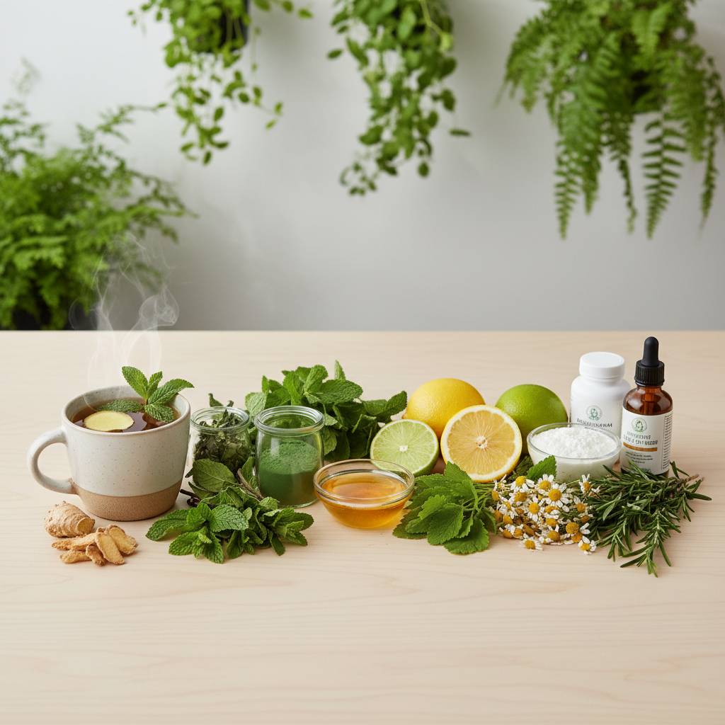 6 remèdes naturels pour calmer l'envie de vomir